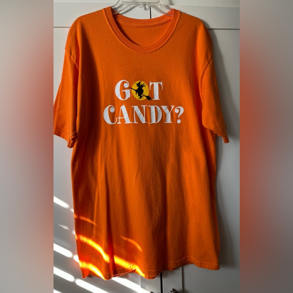 Orange 'Got Candy?' T-Shirt